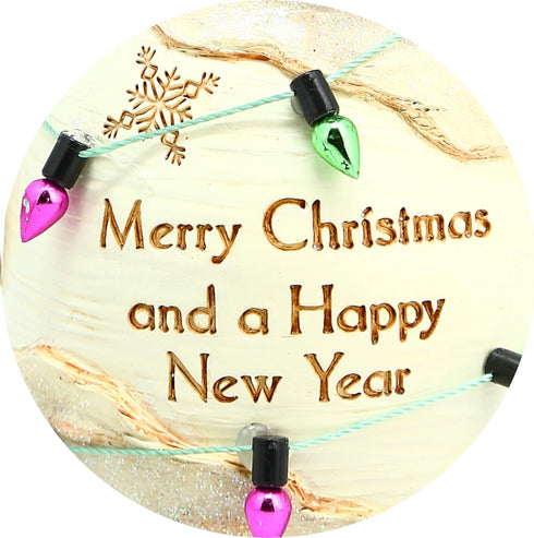 Pavilion Gift Company Pavilion-Merry Christmas and A Happy New Year-6 Inch Collectible BirchHearts Snowman Figurine, 6", White...