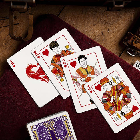 Premium Plastic Playing Cards, Durable Descendant Themed Board Game Cards, Teens, Men, Adults Gifts - Ideal for Movie Fans, Birthdays & Game Night...