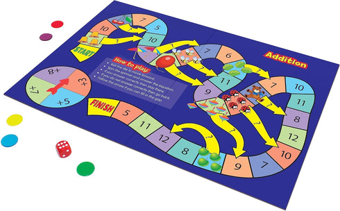 Junior Learning JL425 Math Board Games, Multi...