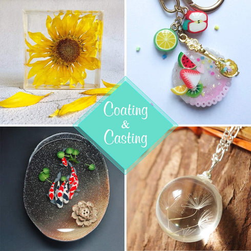UV Resin - Improved 100g Crystal Clear Ultraviolet Curing Epoxy Resin for DIY Jewelry Making, Casting & Coating - Hard UV Glue Solar Cure Sunlight...