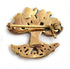 Bronze Norse Celtic Tree Brooches, Clothes Fasteners - Cloak/Scarf/Shawl Pin, Nordic Vintage Jewelry...