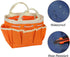 Garden Tool Bag 7.5" x 4" x 5" Large Oxford Waterproof with Pockets Garden Tote Bag Gardening Plant Tool Organizer Storage Carrier Store for Outdo...