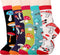 Jeasona Women's Mushroom Sunflower Cow Boston Terrier Pig Socks Gifts for Women...