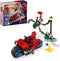 LEGO Marvel Motorcycle Chase: Spider-Man vs. Doc Ock, Celebrate Spider-Man Day with This Buildable Toy for Kids, 2 Marvel Minifigures, Super Hero ...