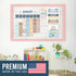 Hadley Designs Boho Calendar For Classroom Elementary Classroom Must Haves - Classroom Calendar Set Bulletin Board Sets For Teachers, Bulletin Boa...