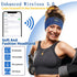 Bluetooth Headphones, Sleep Headphones Headband Wireless for Sleeping Side Sleepers - adjustable sleep headphone, and Bluetooth Headbands for Wome...