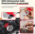Premium Pizza Cutter Wheel - Slicer with Protective Blade Guard - Razor Sharp Stainless Steel - Easy to Clean & Detachable Slicer - Round Shaper W...