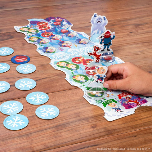 Funko Rudolph The Red-Nosed Reindeer Snowstorm Scramble Game for 1-5 Players Ages 5 and Up...