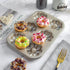 Flower Donut Pan, 6 Cavity Donut Mold Heavy Duty Steel Non-stick Flower Heart Shaped Bund Pans Pattern Doughnut Bakeware for Oven Baking (Champagn...