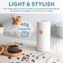 Aroma Housewares Mini Coffee Grinder and Electric Herb Grinder with 304 Stainless Steel Grinding Blades and a See-through Lid (40 g.), White, 40g...