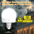 Rechargeable Battery Operated Light Bulbs, 300LM E26 Screw in (Magnetic Detachable) Light Bulb for Lamps with Remote Control Dimmable?Timer, Wirel...