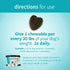 Happy Tummy Probiotic for Dogs Soft Chewables, 5.3 oz - Digestive Support, Immune System, Gut Health...