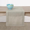 Solino Home Linen Natural Table Runner 90 Inches Long - 100% Pure Linen Hemstitch 14 x 90 Inch Table Runner for Dining, Summer, Fall - Classic Hem...