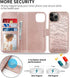 CASEOWL Magnetic Case for iPhone 13 Pro Max Wallet Case- Detachable Wallet Case for iPhone 13 Pro Max 5G - Folio Flip Leather Case Wallet with RFI...