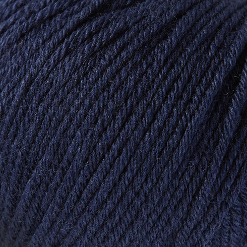 100% Merino Wool Yarn, 6-Ply Luxurious and Soft Yarn for Hand Knitting & Crocheting, 1.76 OZ/50g, 127 yds/116 Meters (Navy Blue, 1 Ball)...