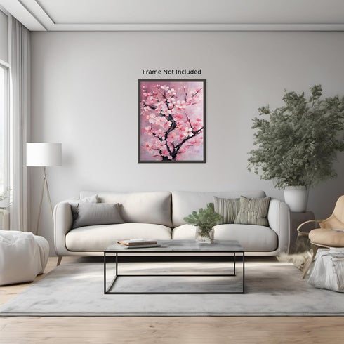 Posterizer 1 pcs-floral- plants design for nature lovers-oil painting style 9-Floral & Botanical Art-Landscape & Nature Art-Decor for Home & Offic...