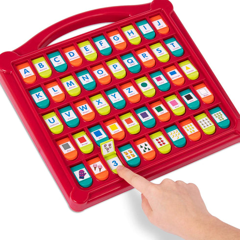 Battat – French Alphabet Toy For Learning – 50 Pop-Up Flaps – Letters, Words, Numbers, Colors, Shapes – Educational Toy For Toddlers, Kids – 3 Yea...