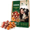 Kabobs Dog Rawhide Treats with Duck & Chicken Human Grade Meat - All Natural Dried Snacks - Grain Free Long Lasting Chews for Large & Small Dogs -...