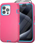 GYJ Case for iPhone 15 Pro Max Case 6.7" with 2 Screen Protector, Full Body Heavy Duty Military Grade Cover, Shockproof Drop-Proof Protective Phon...
