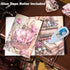 180Pcs Travel Notes Scrapbook Paper, Vintage Ephemera Pack for Journaling, Junk Journal, and Scrapbooking Supplies, Craft Kit with Glue Tape...