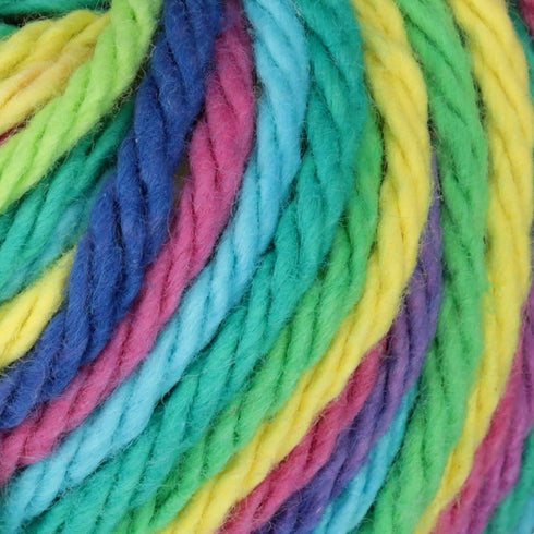 Lily Sugar 'N Cream The Original Ombre Yarn, 2oz, Gauge 4 Medium, 100% Cotton, Psychedelic - Machine Wash & Dry...