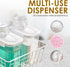 STARCART Laundry Detergent Dispenser (1pk): Mess-Free, Airtight 68oz/2000ml Transparent Dispenser for Laundry Room Organization and Storage...