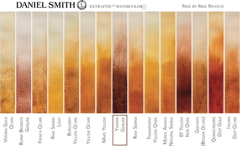 DANIEL SMITH Extra Fine Watercolor 15ml Paint Tube, Yavapai Genuine, 0.5 Fl Oz (Pack of 1), Black...