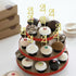 24 PCS 21st Cupcake Toppers - Anniversary or Birthday Cupcake Picks Party Decoration Supplies | Gold 21st...