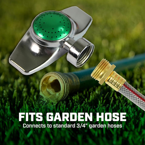 Chapin 6-9487: Circular Pattern Spot Sprinkler 2 Pack, 360 Degree Sprinkler Head for Small Gardens and Lawns, Up to 30ft Coverage Area, Lawn Sprin...