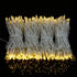 YULETIME 100 ft 300 Count Warm White LED String Lights with 8 Models Adapter, Clear Wire Wide Angle 5mm Christmas Lights (Warm White - Multimode)...