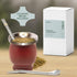 Norte Yerba Mate Cup Kit, 8-Ounces Traditional Mate Tea Cup/Gourd Set | Includes 2 Bombillas (Yerba Mate Straw) & Cleaning Brush, Stainless Steel ...