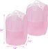Simple Houseware Mesh Pop-Up Laundry Hamper Basket With Side Pocket, Pink - 2 Pack...
