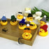 12 Set Mini Ducks with Mini Hats Necklace and Sunglasses Bath Duck Toy for Baby Shower Birthday Swimming Party Gift Favor Decorations...