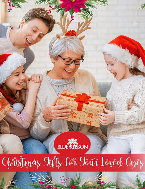 BLUE RIBBON Christmas Gifts Coffee Mug, This Girl Loves Christmas, Funny Coffee Mug from Daughter, Wife and Son – Mug in Decorative Christmas Gift...