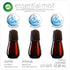 Air Wick Essential Mist Refill, 3ct, Fresh Waters, Air Freshener, Essential Oils...
