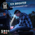 Energizer HDL40 LED Headlamp, 500 Lumen, IPX7 Waterproof, Multi-Colored Headlamp, Hands-Free Light, Batteries Included...