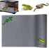 Reptile Substrate Liner Terrarium Carpet, Bearded Dragon Tank Accessories, Non-Adhesive Reptile Carpet Reptile Flooring Mat Bedding for Leopard Ge...