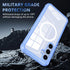 Hekodonk for Galaxy A35 5G/A55 5G Case,Compatible with MagSafe,Built-in 9H Tempered Glass Screen Protector & 2X Camera Lens Protector Full Body Sh...