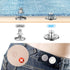 60 Sets Buttons for loose Jeans,17mm+20mm No Sew Metal Button Extenders for Jeans,10 Patterns Adjustable and Reusable Instant Jean Button Replacem...