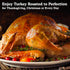 Regency Wraps Turkey Roasting Bags With Twist Ties, Oven Safe Bags for Cooking Flavorful Turkey, Poultry, or Meat with Easy Clean Up, Clear, 20" x...