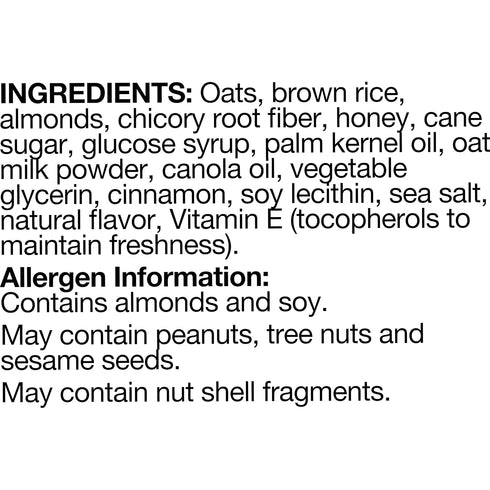 KIND Breakfast Cereal Bars, Gluten Free Snacks, Cinnamon with Almonds, 9.3oz Box (6 Bars)...