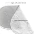 TILLYOU Changing Pad Liners 6PK - Waterproof Flannel Cotton, 27" x 13" - Perfect for Baby Diaper Changing Needs, Gray...