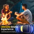 Temdan Wearable Bluetooth Speaker, Clip-On Portable Speaker with Built-in Mics for Hands-Free Music and Calls, Up to 10 Hours Battery Life,Mini Ou...