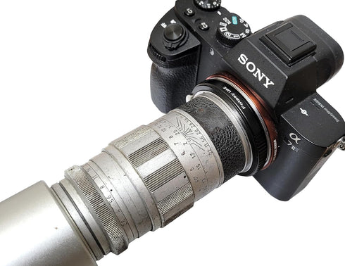 Fotasy Pro Leica M Lens to E Mount Adapter, Leica M E Mount, FE Leica M Adapter, Compatible with Sony a7 a7R a7s II III IV a9 a7c Alpha 1 a6600 a6...