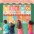 Retro Boho Science Classroom Decoration Groovy Science Banner and Poster Hippies Science Bulletin Board Set for Laboratory Learning Cutouts Decor ...