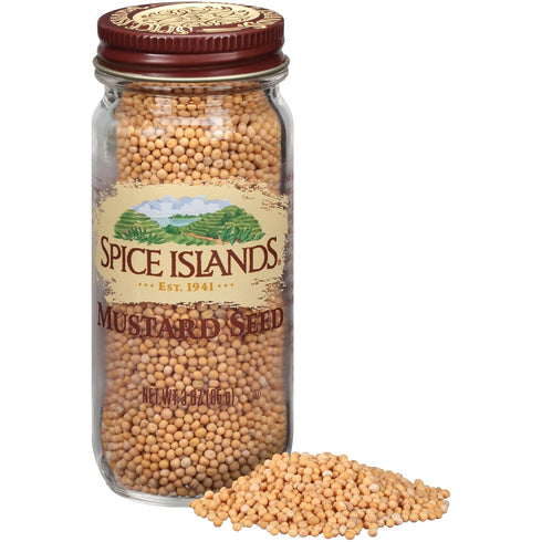 Spice Islands Whole Mustard Seed, 3 Ounce...