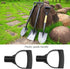 2PCS Spade Handle D Shaped Plastic Grip Shovel Handle Replacement Garden Fork Handle 28mm Inner Diameter for Spade Shovel Fork Digging Raking Tool...