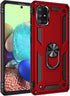 Military Grade Drop Impact for Samsung Galaxy A71 5G Case 360 Metal Rotating Ring Kickstand Holder Armor Heavy Duty Shockproof Case for Samsung Ga...