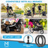2 Inner Tube Tire Replacements 16" x 1.5/1.75/1.95/2.125 for Jogging Stroller, Compatible w/All Brands: BoB Revolution Flex/Pro/SE/SU, Graco, Go J...