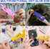 3 Pieces Glue Gun with 15 Glue Sticks, Hot Glue Sticks Mini Hot Glue Gun Kit Fast Preheating Craft Glue Guns for DIY Arts Home School Holiday Deco...